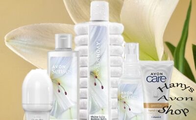 Avon White Lily Körperpflege Set